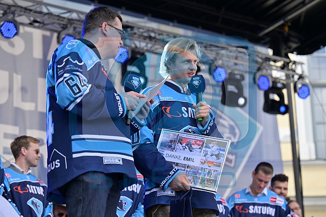 Eishockey, Herren, DEL, Saison 2022-2023, ERC Ingolstadt - Saisonabschlussfeier, 29.04.2023