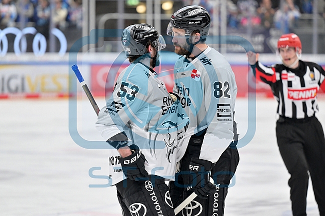 Eishockey, Herren, DEL, Saison 2024-2025, Playoffs Halbfinale, Spiel 5, ERC Ingolstadt - Kölner Haie, 11.04.2025