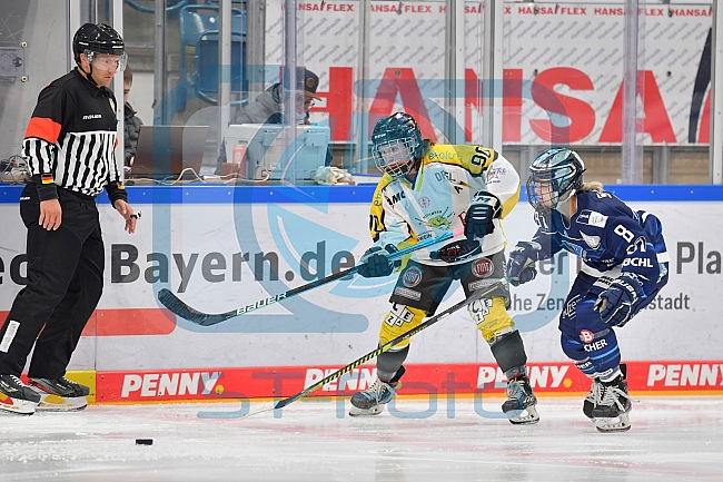Eishockey, Frauen, DFEL, Saison 2021-2022, ERC Ingolstadt - Mad Dogs Mannheim, 24.10.2021