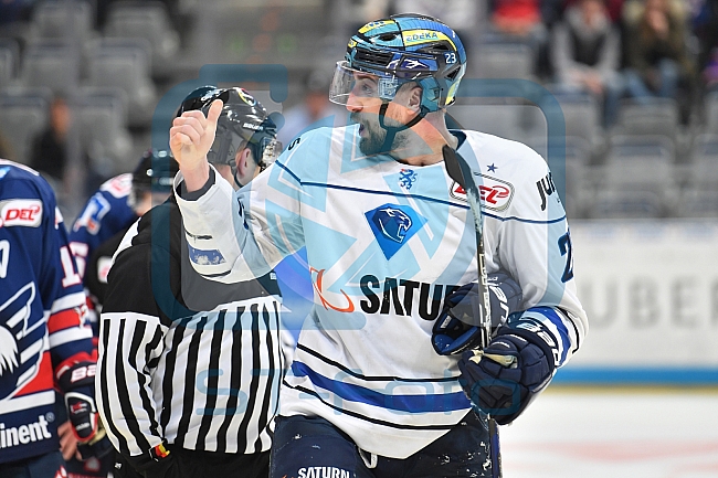 Adler Mannheim vs ERC Ingolstadt, Eishockey, DEL, Deutsche Eishockey Liga, Spieltag 45, 24.01.2018
