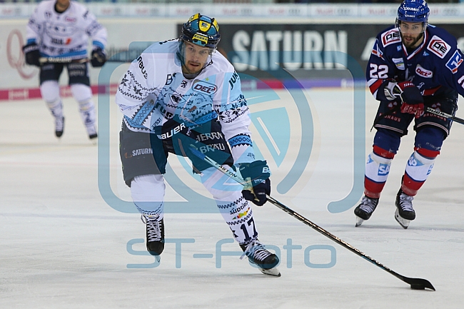 ERC Ingolstadt - Adler Mannheim, Eishockey, DEL, Deutsche Eishockey Liga, Spieltag 29, 08.12.2017