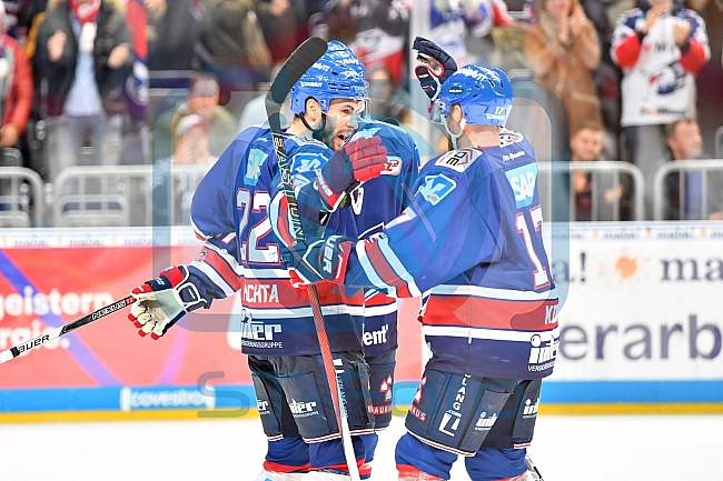 Adler Mannheim vs ERC Ingolstadt, Eishockey, DEL, Deutsche Eishockey Liga, Spieltag 10, 06.10.2017
