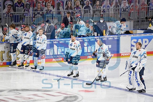 Eishockey, Herren, DEL, Saison 2020-2021, Adler Mannheim - ERC Ingolstadt, 24.01.2021