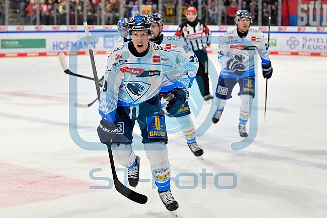 Eishockey, Herren, DEL, Saison 2024-2025, Playoffs Viertelfinale, Spiel 1, Nürnberg Ice Tigers - ERC Ingolstadt, 18.03.2025