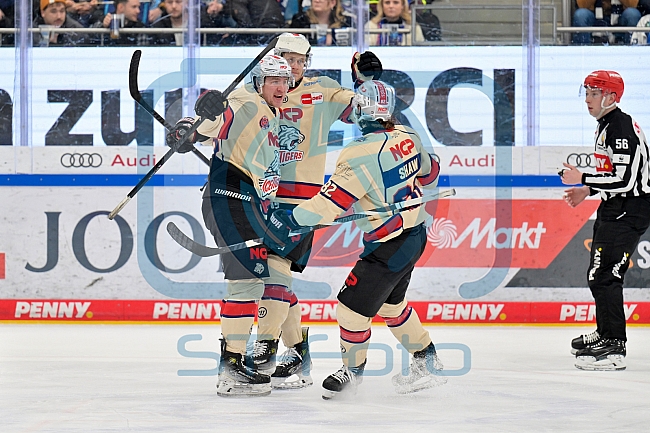 Eishockey, Herren, DEL, Saison 2024-2025, Playoffs Viertelfinale, Spiel 3, ERC Ingolstadt - Nürnberg Ice Tigers, 21.03.2025