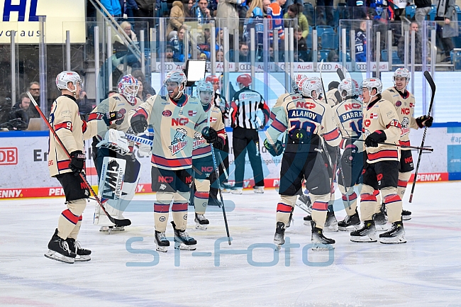 Eishockey, Herren, DEL, Saison 2024-2025, Playoffs Viertelfinale, Spiel 3, ERC Ingolstadt - Nürnberg Ice Tigers, 21.03.2025