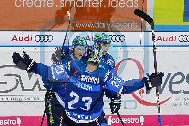 ERC Ingolstadt vs EHC Red Bull Muenchen, Eishockey, DEL, Deutsche Eishockey Liga, Spieltag 17, 27.10.2017