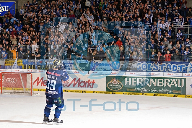ERC Ingolstadt vs Adler Mannheim, Eishockey, DEL, Deutsche Eishockey Liga, 24.02.2016