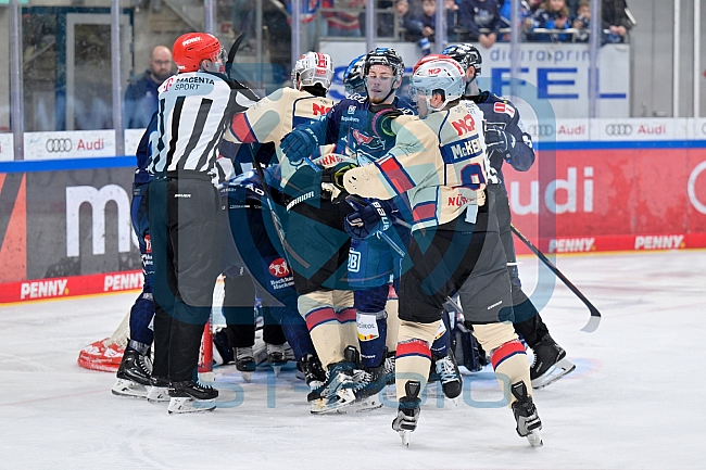 Eishockey, Herren, DEL, Saison 2024-2025, Playoffs Viertelfinale, Spiel 5, ERC Ingolstadt - Nürnberg Ice Tigers, 26.03.2025