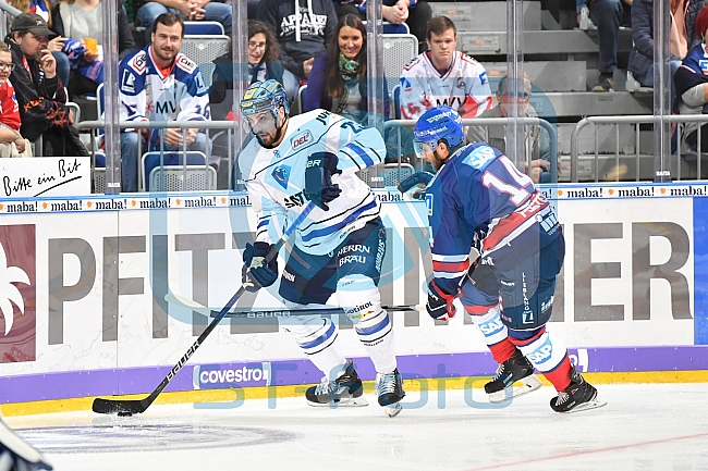 Adler Mannheim vs ERC Ingolstadt, Eishockey, DEL, Deutsche Eishockey Liga, Spieltag 10, 06.10.2017