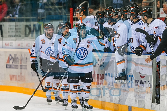 ERC Ingolstadt  - Grizzlys Wolfsburg, Eishockey, DEL, Deutsche Eishockey Liga, Spieltag 37, 13.01.2017