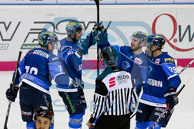 ERC Ingolstadt  - Grizzlys Wolfsburg, Eishockey, DEL, Deutsche Eishockey Liga, Spieltag 38, 03.01.2018