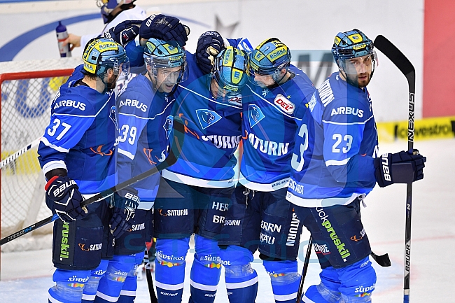 ERC Ingolstadt vs EHC Red Bull Muenchen, Eishockey, DEL, Deutsche Eishockey Liga, Spieltag 40, 07.01.2018