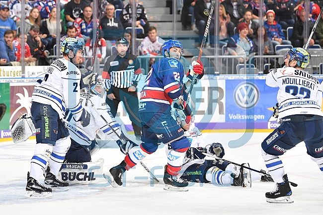 Adler Mannheim vs ERC Ingolstadt, Eishockey, DEL, Deutsche Eishockey Liga, Spieltag 10, 06.10.2017