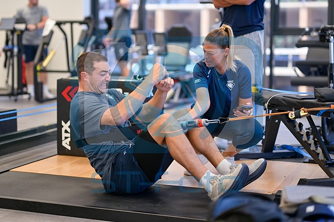 Eishockey, Herren, DEL, Saison 2024-2025, ERC Ingolstadt - Fitnesstest, 03.08.2024