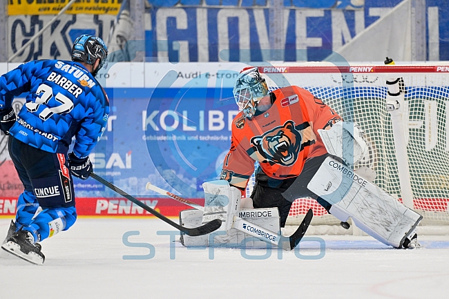 Eishockey, Herren, DEL, Saison 2025-2026, Playoffs Halbfinale, Spiel 3, ERC Ingolstadt - Grizzlys Wolfsburg, 19.09.2025