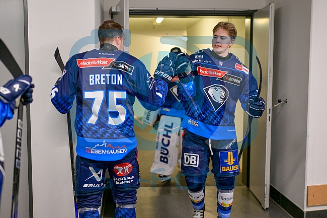 Eishockey, Herren, DEL, Saison 2024-2025, Playoffs Viertelfinale, Spiel 3, ERC Ingolstadt - Nürnberg Ice Tigers, 21.03.2025