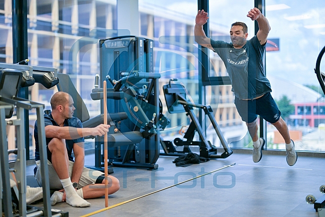 Eishockey, Herren, DEL, Saison 2024-2025, ERC Ingolstadt - Fitnesstest, 03.08.2024
