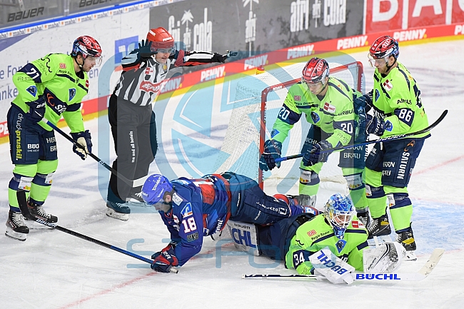 Eishockey, Herren, DEL, Saison 2020-2021, Adler Mannheim - ERC Ingolstadt, 15.02.2021