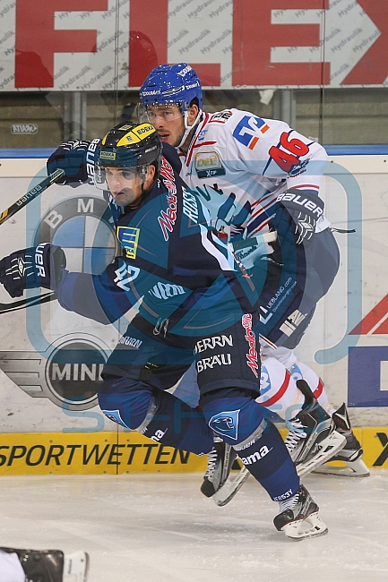 ERC Ingolstadt - Adler Mannheim, Eishockey, DEL, Deutsche Eishockey Liga, Spieltag 4, 20.09.2015