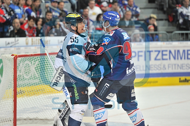Adler Mannheim vs ERC Ingolstadt, Eishockey, DEL, Deutsche Eishockey Liga, Spieltag 26, 09.12.2016