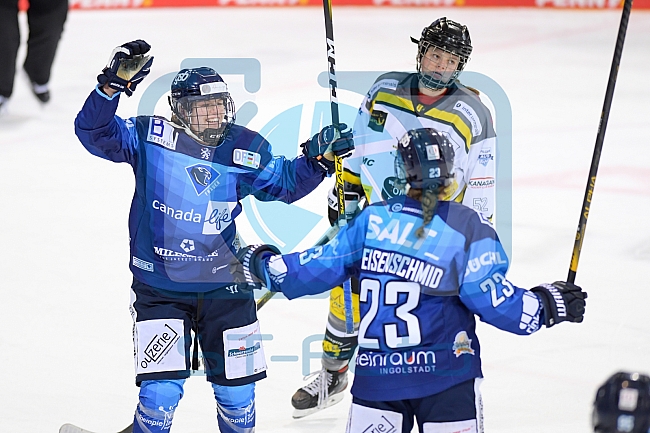 Eishockey, Frauen, DFEL, Saison 2020-2021, ERC Ingolstadt - Mad Dogs Mannheim, 30.01.2021