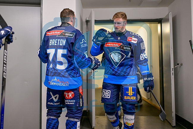 Eishockey, Herren, DEL, Saison 2024-2025, Playoffs Viertelfinale, Spiel 3, ERC Ingolstadt - Nürnberg Ice Tigers, 21.03.2025
