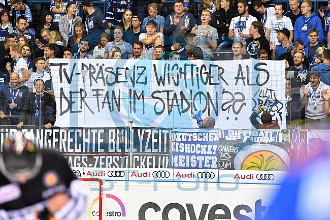 ERC Ingolstadt vs Eisbaeren Berlin, Eishockey, DEL, Deutsche Eishockey Liga, Spieltag 7, 28.09.2017