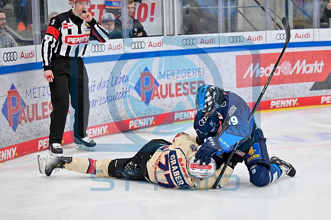 Eishockey, Herren, DEL, Saison 2024-2025, Playoffs Viertelfinale, Spiel 1, ERC Ingolstadt - Nürnberg Ice Tigers, 16.03.2025