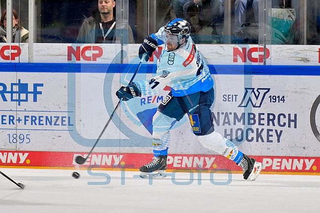 Eishockey, Herren, DEL, Saison 2024-2025, Playoffs Viertelfinale, Spiel 1, Nürnberg Ice Tigers - ERC Ingolstadt, 18.03.2025