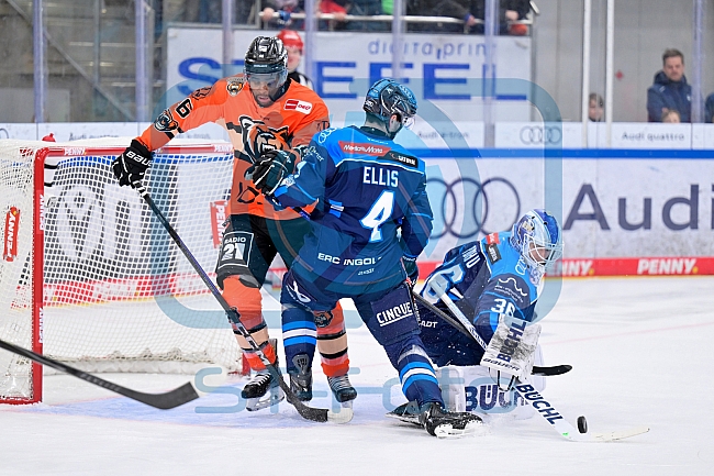 Eishockey, Herren, DEL, Saison 2025-2026, Spiel 33, ERC Ingolstadt - Grizzlys Wolfsburg, 28.12.2025