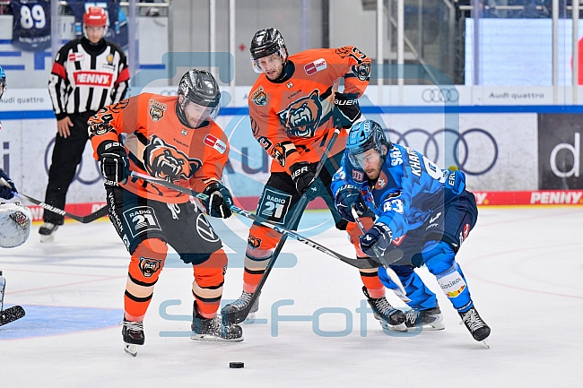 Eishockey, Herren, DEL, Saison 2025-2026, Playoffs Halbfinale, Spiel 3, ERC Ingolstadt - Grizzlys Wolfsburg, 19.09.2025