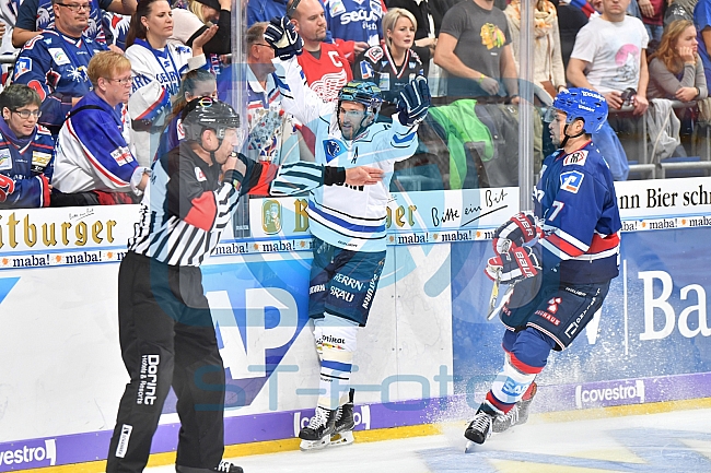 Adler Mannheim vs ERC Ingolstadt, Eishockey, DEL, Deutsche Eishockey Liga, Spieltag 10, 06.10.2017