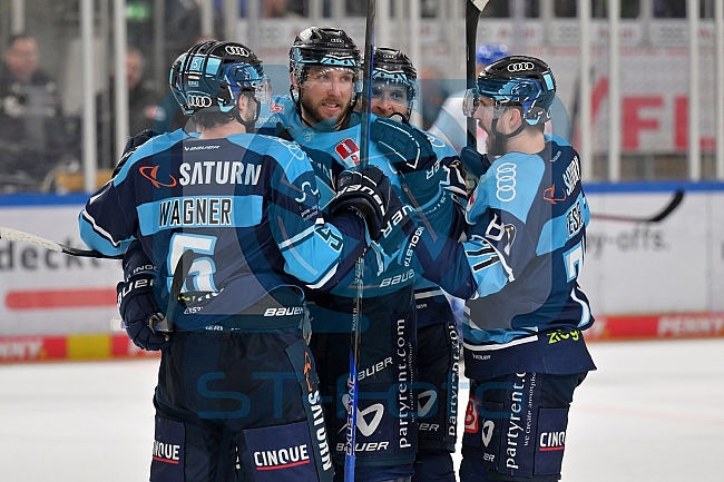 Eishockey, Herren, DEL, Saison 2022-2023, Playoff-Halbfinale - Spiel 5, ERC Ingolstadt - Adler Mannheim, 08.04.2023