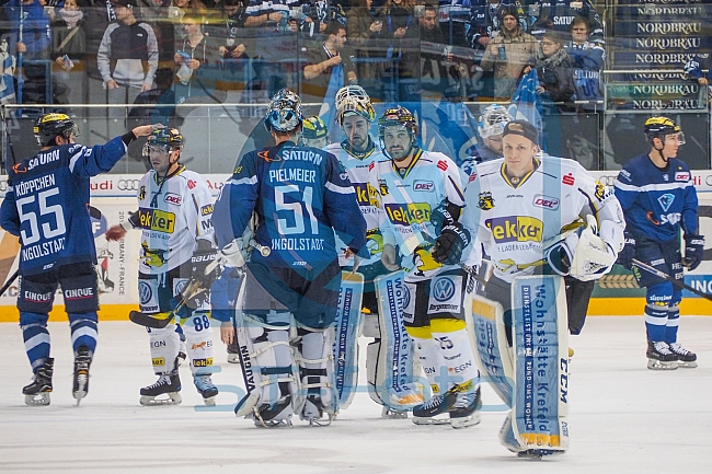 ERC Ingolstadt - Krefeld Pinguine, Eishockey, DEL, Deutsche Eishockey Liga, Spieltag 35, 05.01.2017