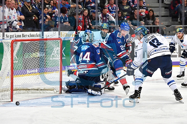 Adler Mannheim vs ERC Ingolstadt, Eishockey, DEL, Deutsche Eishockey Liga, Playoffs, Spiel 4, 20.03.2018