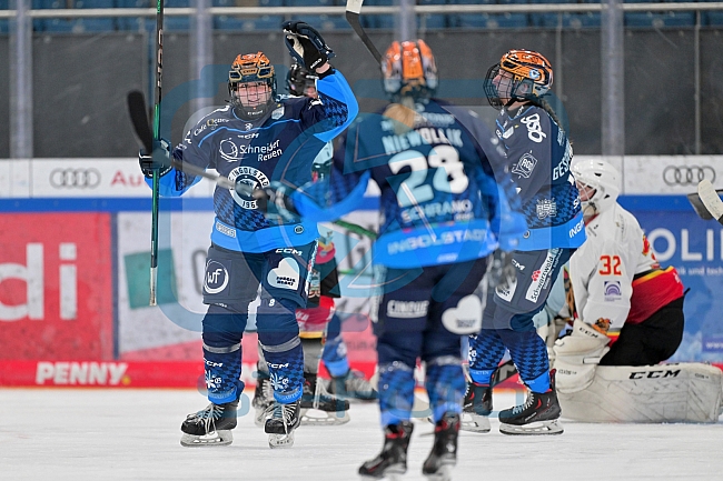 Eishockey, Frauen, DFEL, Saison 2024-2025, ERC Ingolstadt - EC Bergkamener Bären, 04.01.2025