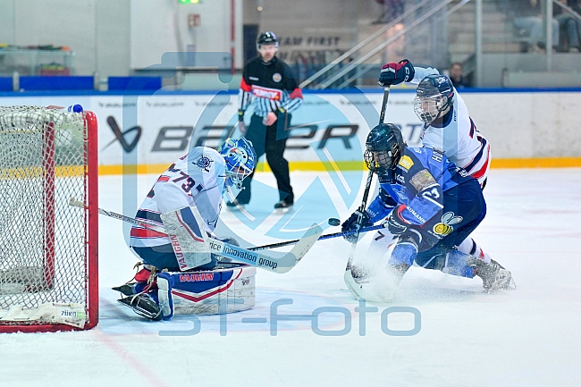 Eishockey, U20, DNL, Saison 2024-2025, Playoffs Halbfinale - Spiel 3, ERC Ingolstadt - Jungadler Mannheim, 22.03.2025