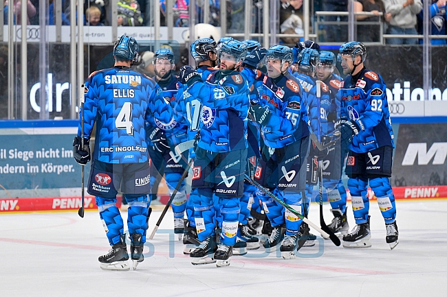 Eishockey, Herren, DEL, Saison 2025-2026, Spiel 7, ERC Ingolstadt - Straubing Tigers, 03.10.2025