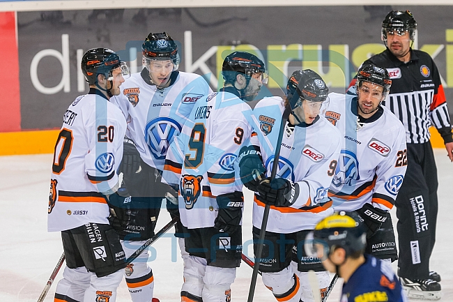ERC Ingolstadt  - Grizzlys Wolfsburg, Eishockey, DEL, Deutsche Eishockey Liga, Spieltag 37, 13.01.2017
