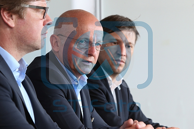 Pressekonferenz - ERC Ingolstadt stellt den neuen Trainerstab fuer die kommende Saison 2015 / 2016 vor