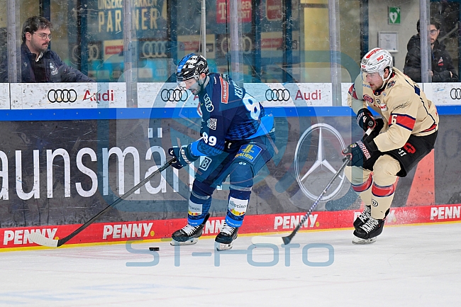Eishockey, Herren, DEL, Saison 2024-2025, Playoffs Viertelfinale, Spiel 3, ERC Ingolstadt - Nürnberg Ice Tigers, 21.03.2025