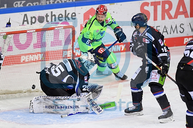 Eishockey, Herren, DEL, Saison 2020-2021, Straubing Tigers - ERC Ingolstadt, 31.01.2021