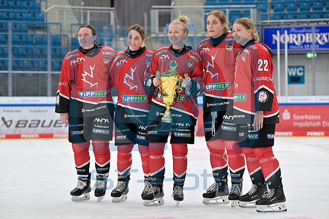 Eishockey, Frauen, EWHL Euro Cup, Saison 2025-2026, Finale, HK Budapest - ECDC Memmingen Indians, 19.10.2025