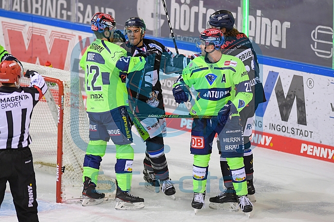 Eishockey, Herren, DEL, Saison 2020-2021, Straubing Tigers - ERC Ingolstadt, 31.01.2021