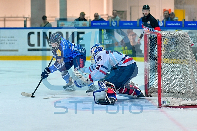 Eishockey, U20, DNL, Saison 2024-2025, Playoffs Halbfinale - Spiel 3, ERC Ingolstadt - Jungadler Mannheim, 22.03.2025