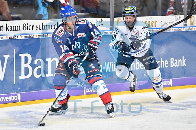 Adler Mannheim vs ERC Ingolstadt, Eishockey, DEL, Deutsche Eishockey Liga, Spieltag 39, 24.01.2018