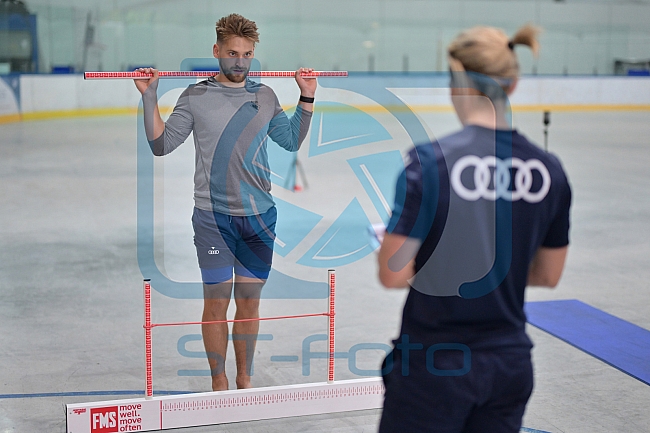 Eishockey, Herren, DEL, Saison 2023-2024, Vorbereitung, ERC Ingolstadt - Leistungstest, 05.08.2023