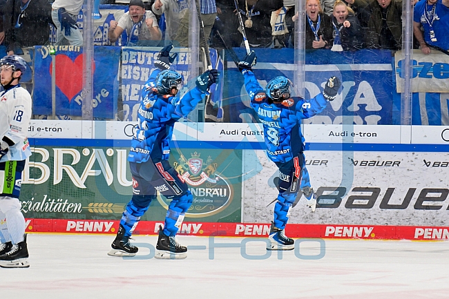 Eishockey, Herren, DEL, Saison 2025-2026, Spiel 7, ERC Ingolstadt - Straubing Tigers, 03.10.2025