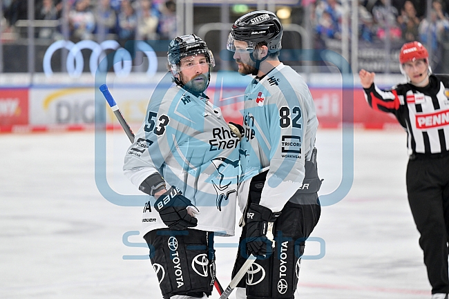 Eishockey, Herren, DEL, Saison 2024-2025, Playoffs Halbfinale, Spiel 5, ERC Ingolstadt - Kölner Haie, 11.04.2025